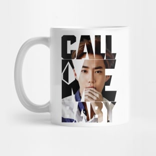 EXO Suho Call Me Baby Typography Mug